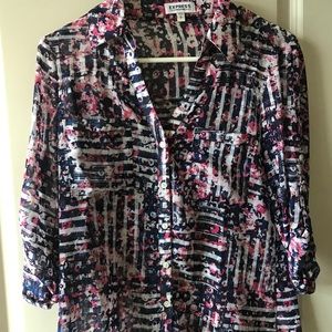 Express Portofino Shirt Size Small
